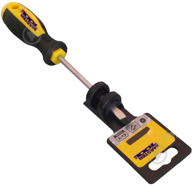 Отвертка MasterTool SL3 х 150мм 48-5313 - фото 5