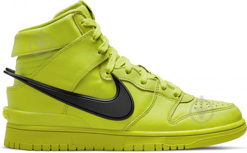 Кроссовки мужские Nike DUNK HI / AMBUSH CU7544-300 р.42,5 салатовые - фото 3