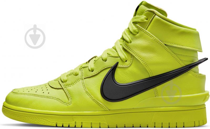 Кроссовки мужские Nike DUNK HI / AMBUSH CU7544-300 р.42,5 салатовые - фото 5