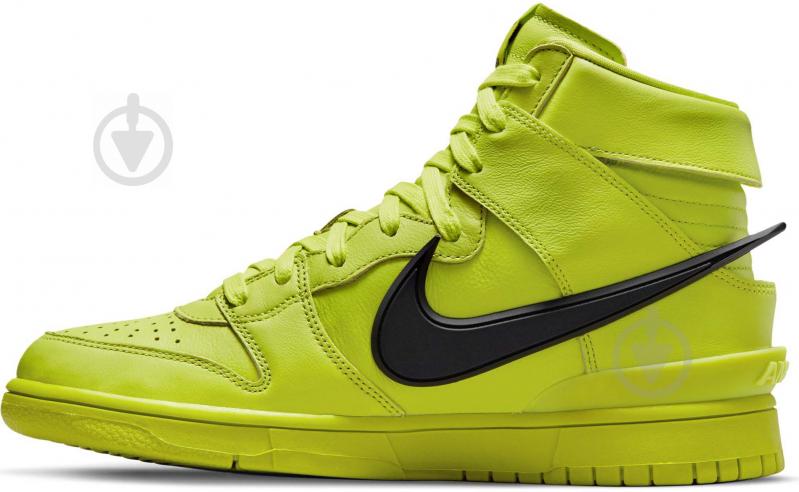 Кроссовки мужские Nike DUNK HI / AMBUSH CU7544-300 р.42,5 салатовые - фото 6