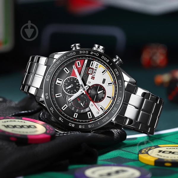 Наручные часы мужские Chronograph Curren - фото 4 Наручные часы мужские Chronograph Curren - фото 4