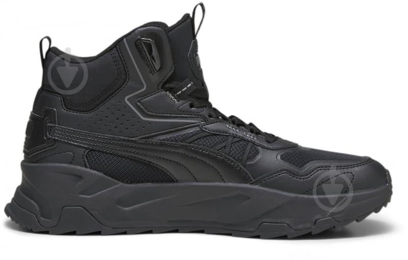 Puma mid outlet top sneakers black