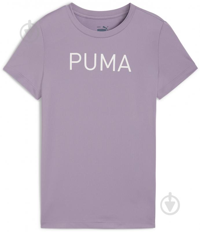 Футболка Puma PUMA FIT TEE G 68181230 р.128 фіолетовий - фото 1