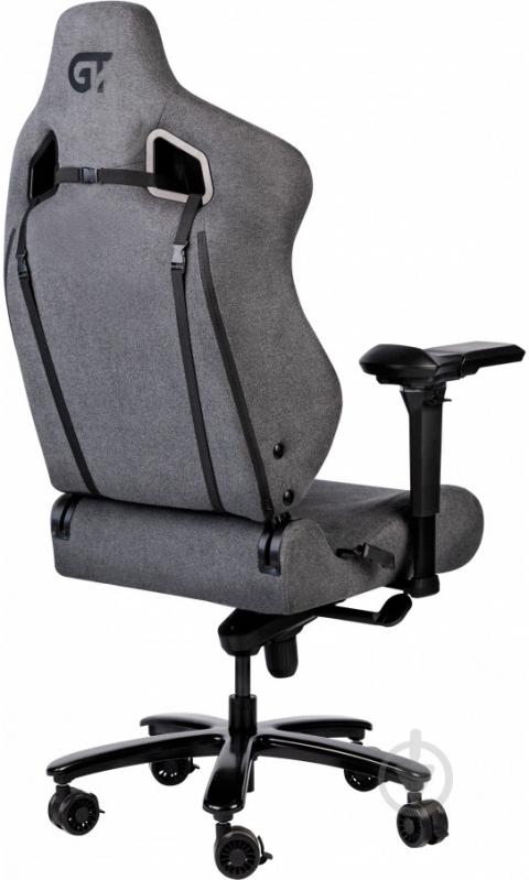 Кресло игровое GT Racer X-8825 серый - фото 5