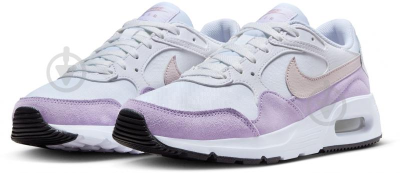 Кроссовки женские демисезонные Nike AIR MAX SC CW4554-120 р.41 белые - фото 5