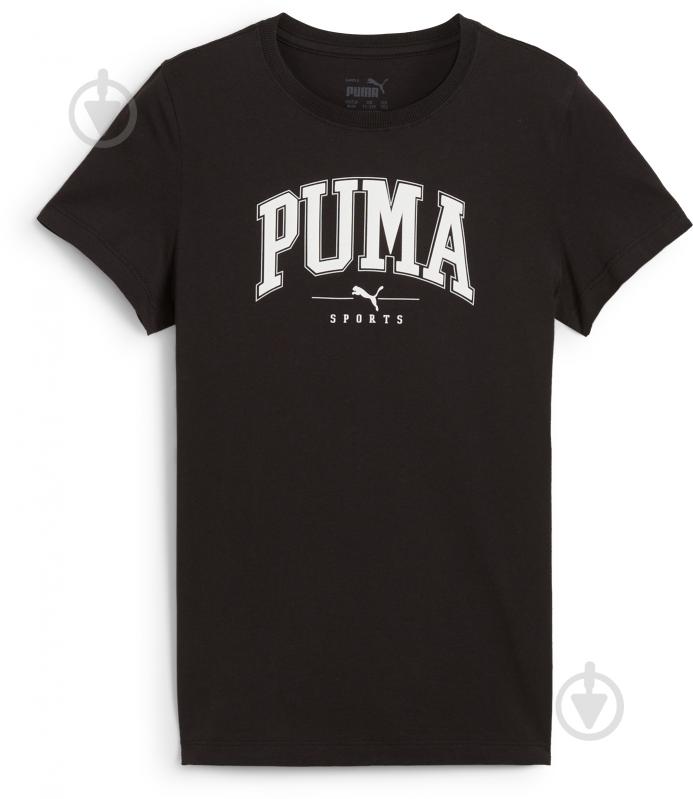 Футболка Puma PUMA SQUAD TEE G 68177901 р.128 черный - фото 1