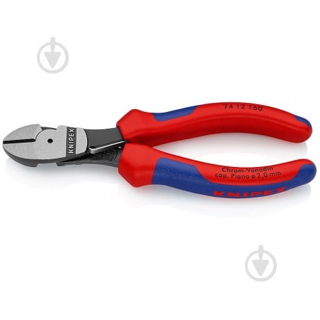 Кусачки KNIPEX боковые особой мощности 1 шт. 74 12 160 - фото 1