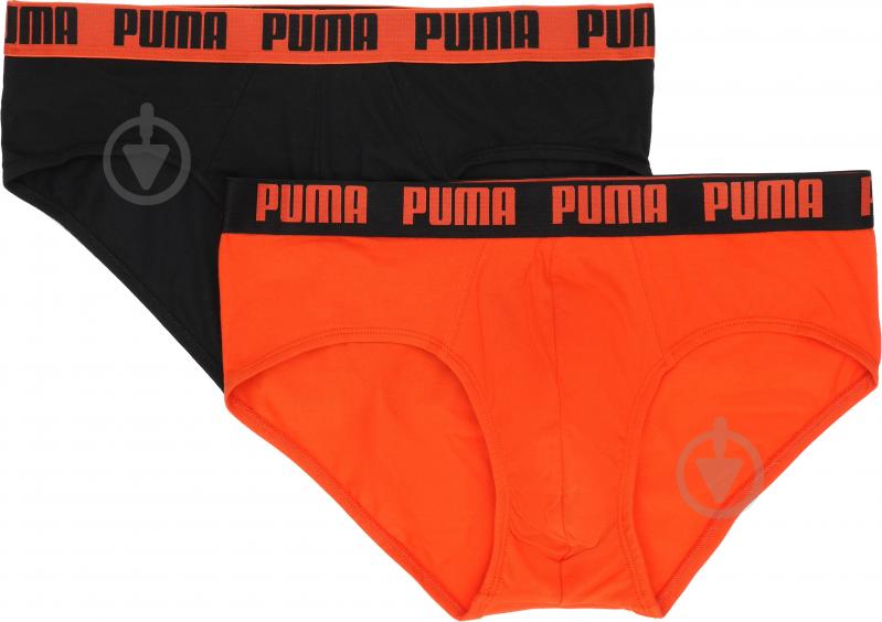 Труси чоловічі Puma MEN EVERYDAY BRIEF 2P93832213 XL чорний - фото 1