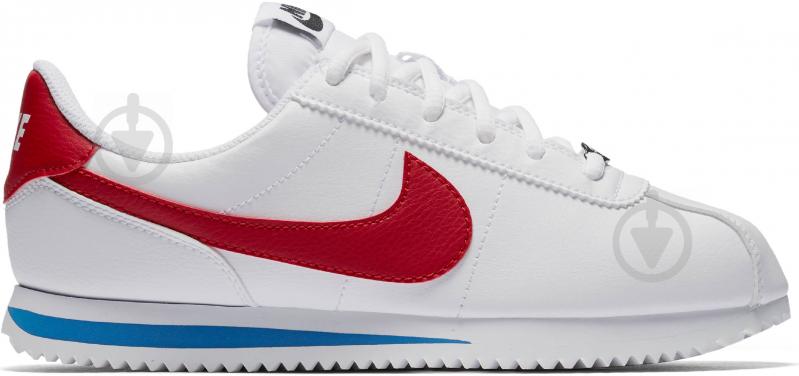 Кроссовки Nike CORTEZ BASIC SL (GS) 904764-103 р.36,5 белые - фото 1