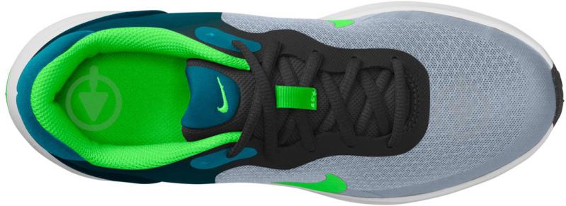 Кроссовки детские демисезонные Nike REVOLUTION 7 FB7689-005 р.36,5 зеленые - фото 8