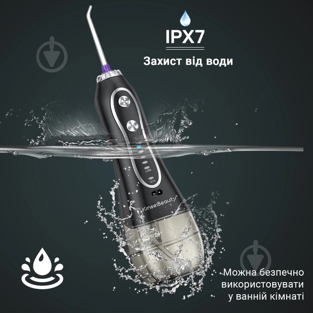 Ирригатор h2ofloss H2O-HF6Р-black - фото 7