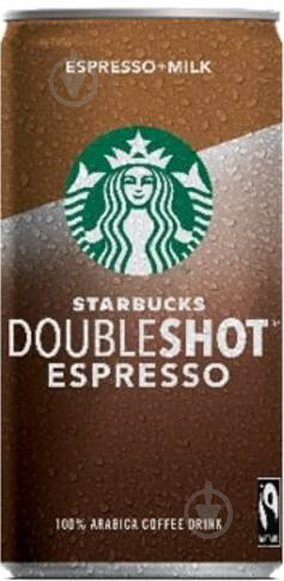 Енергетичний напій STARBUCKS кавовий Doubleshot Espresso 0,25 л - фото 2