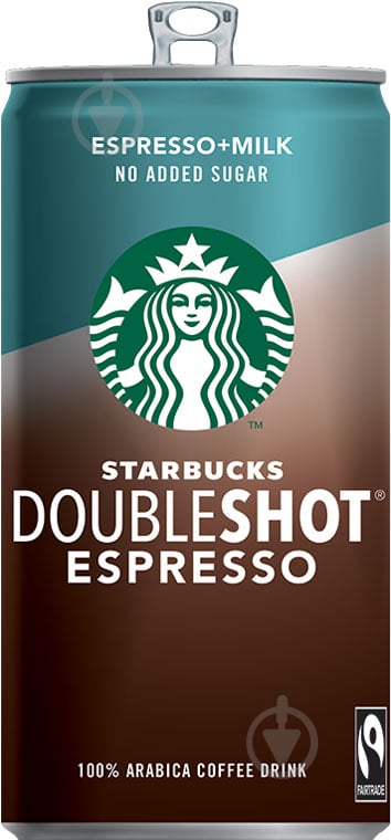 Енергетичний напій STARBUCKS кавовий Doubleshot Espresso без цукру 0,25 л - фото 3