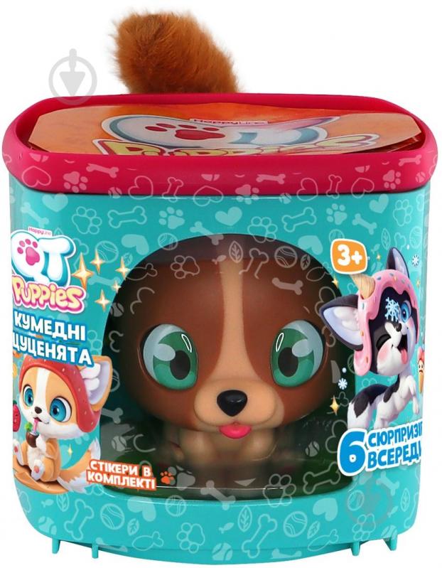 Ігровий набір QT Pets Puppies Цуценя Рокі 451000-6 - фото 1 Ігровий набір QT Pets Puppies Цуценя Рокі 451000-6 - фото 1