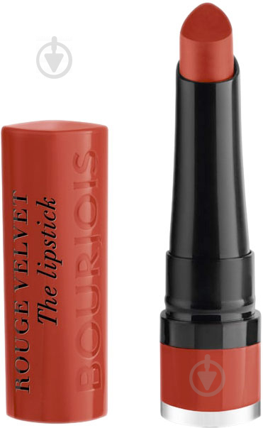 Помада губна Bourjois Rouge Edition Velvet №21 Grande Roux 2,4 г - фото 1