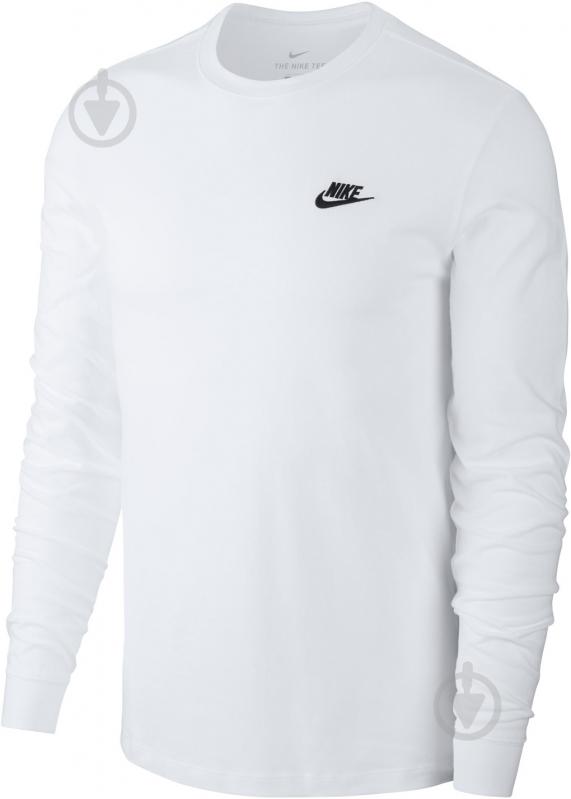 Футболка Nike NS CLUB TEE - LS AR5193-100 р.L білий - фото 9