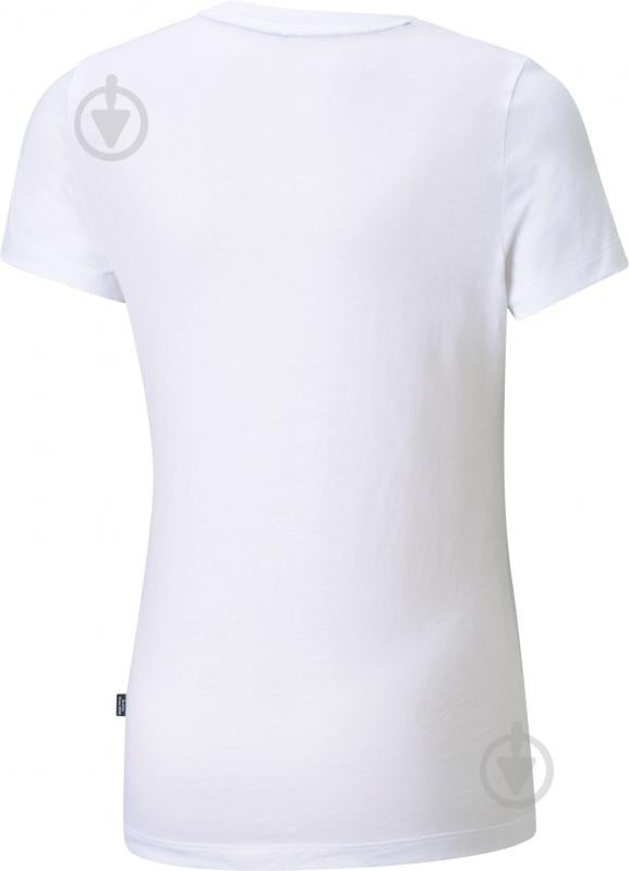 Футболка Puma ESS LOGO TEE G 58702902 р.152 белый - фото 2