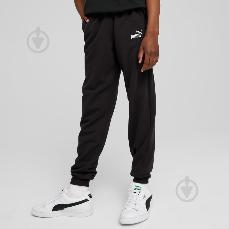 Штани Puma ESS No. 1 Logo Sweatpants TR B 68491401 р. 128 чорний - фото 3