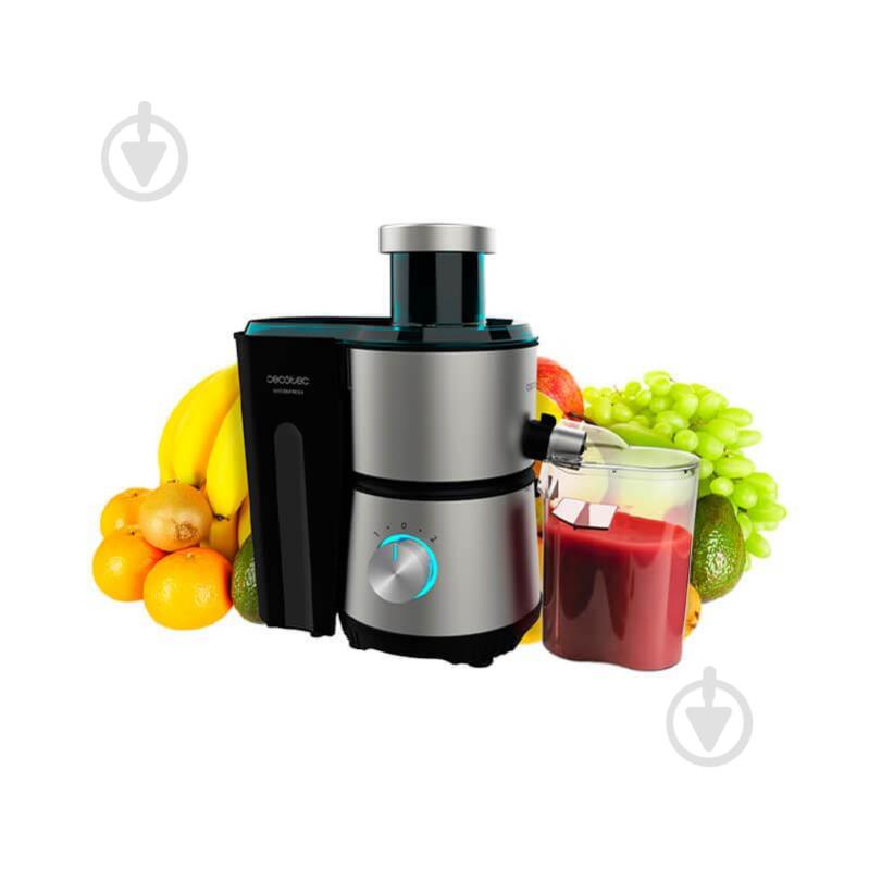 Соковыжималка CECOTEC Juice&Fresh 400 Titan Black CCTC-04153 - фото 4