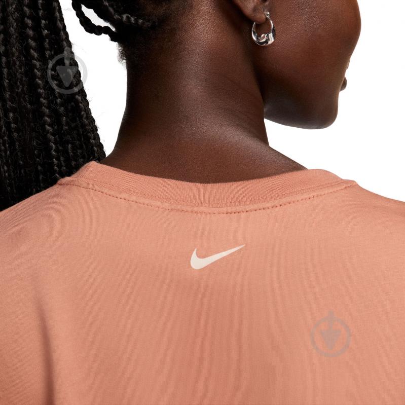 Футболка Nike NS CROP TEE GLS FZ4635-212 р.M коричневый - фото 4