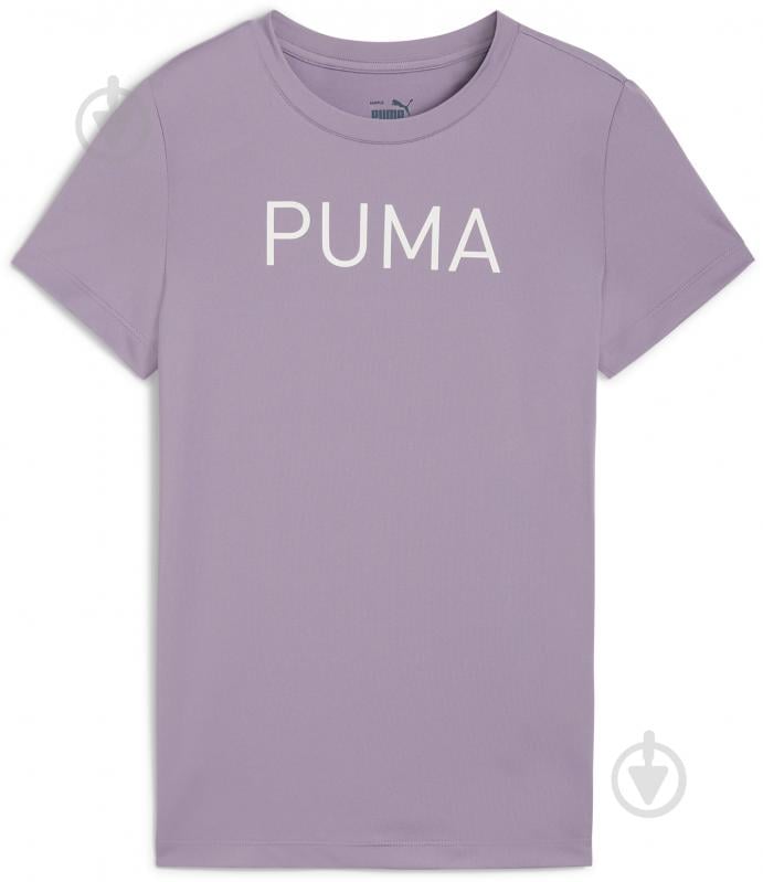 Футболка Puma PUMA FIT TEE G 68181230 р.164 фиолетовый - фото 1