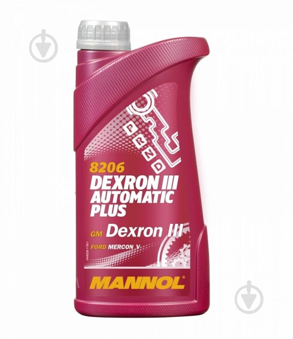 Мастило трансмісійне Mannol Dexron lll MN8206 ATF 1 л (17486) - фото 1