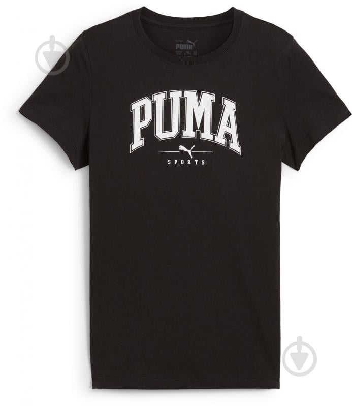 Футболка Puma PUMA SQUAD TEE G 68177901 р.164 черный - фото 1