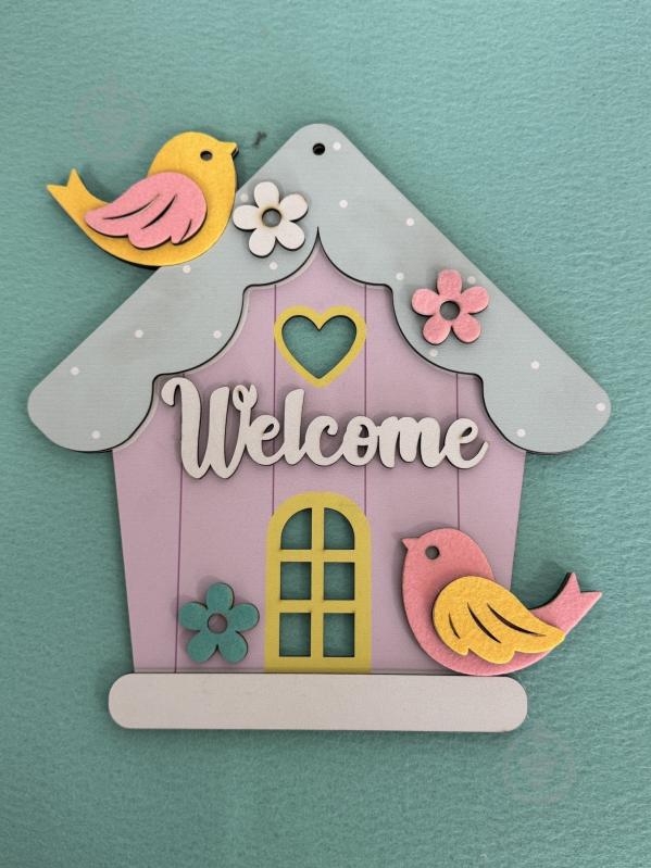 Декор Домик Welcome Аплі Краплі - фото 2