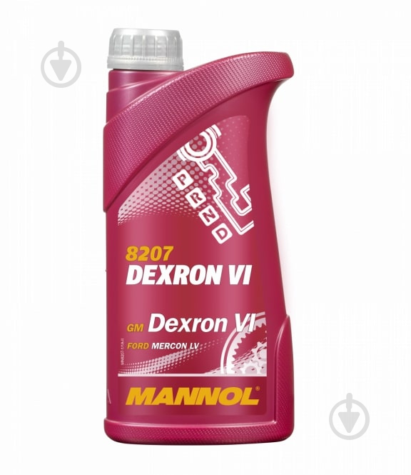 Масло трансмиссионное Mannol Dexron Vl MN8207 ATF 1 л (53918) - фото 1