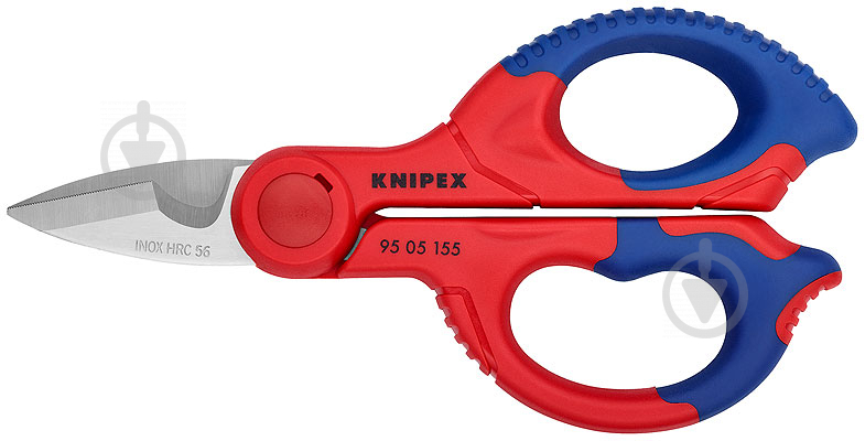 Ножиці для різання кабелю KNIPEX 1 шт. 95 05 155 SB - фото 1