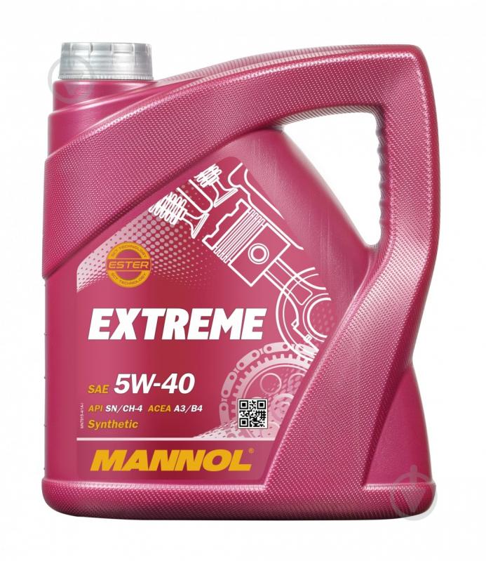 Моторне мастило Mannol Extreme MN7915 5W-40 4 л (30669) - фото 1