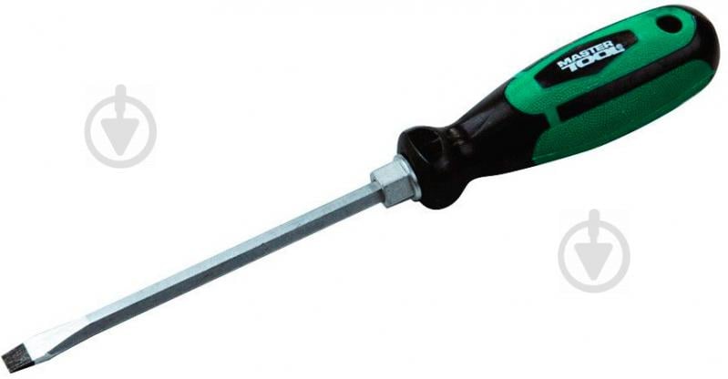 Отвертка MasterTool SL6 х 100мм усиленная 45-8610 - фото 1