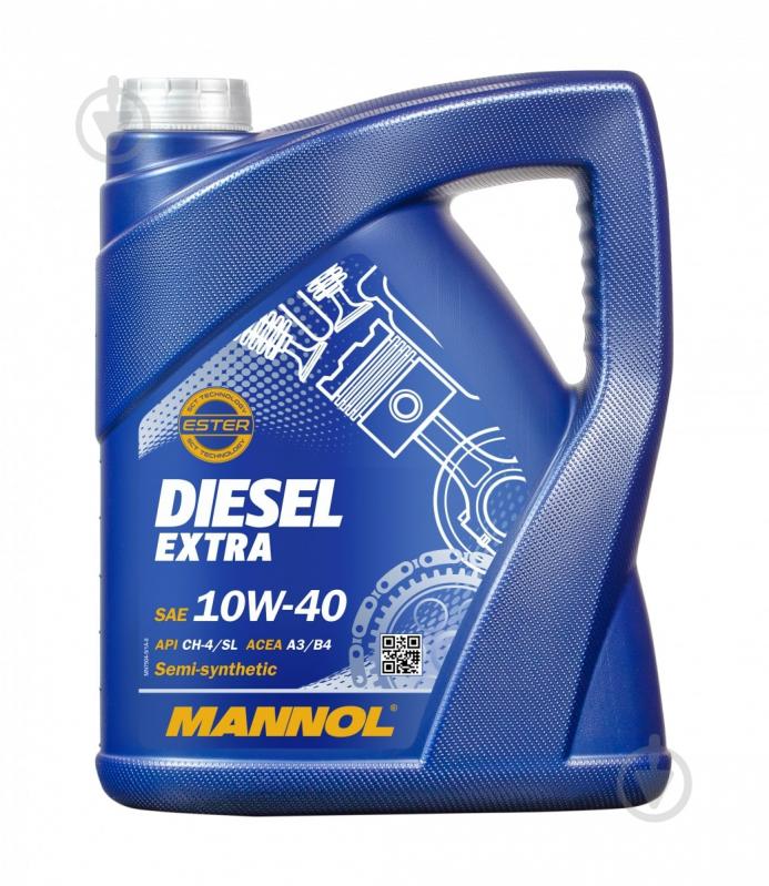 Моторне мастило Mannol Diesel Extra MN7504 10W-40 5 л (17153) - фото 1