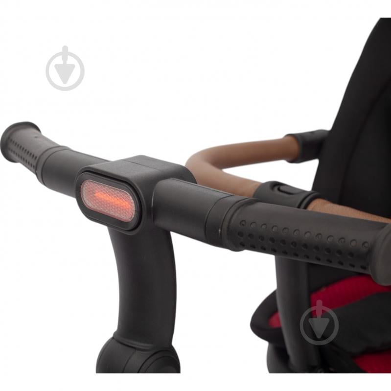 Велосипед дитячий MaxxPro kids триколісний з балдахіном чорний 2750009 - фото 12