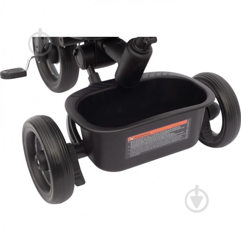 Велосипед дитячий MaxxPro kids триколісний з балдахіном чорний 2750009 - фото 5