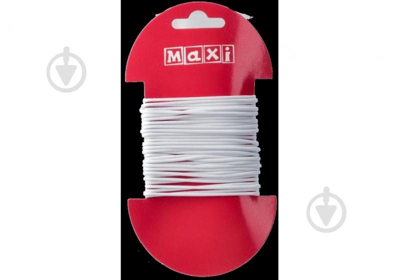 Лента Maxi для декора d2 мм 5 м белый - фото 2