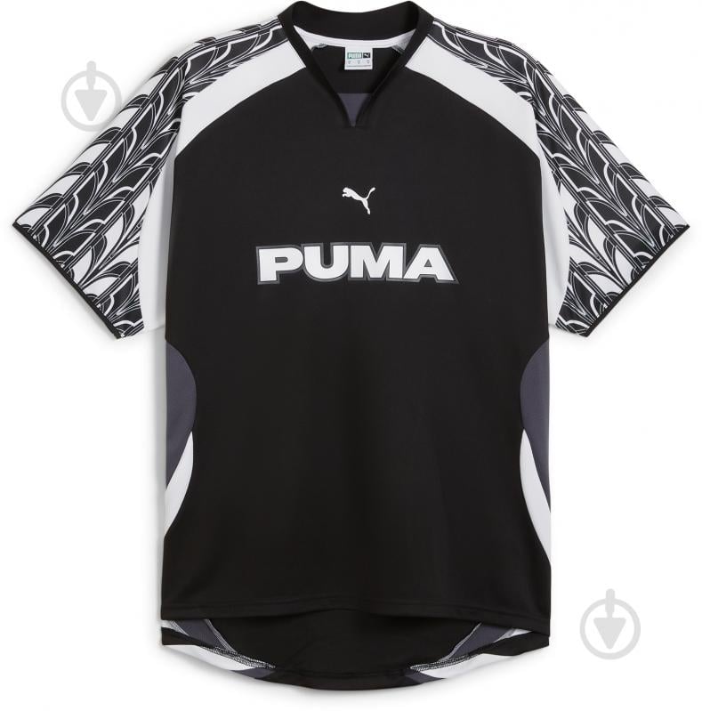 Футболка Puma FOOTBALL JERSEY 62841651 р.L черный - фото 1