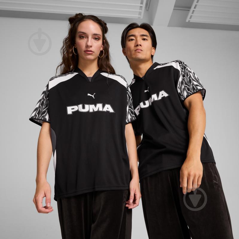 Футболка Puma FOOTBALL JERSEY 62841651 р.L черный - фото 3