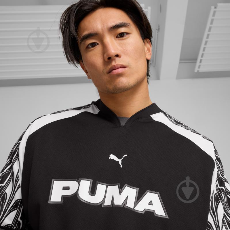 Футболка Puma FOOTBALL JERSEY 62841651 р.L чорний - фото 4