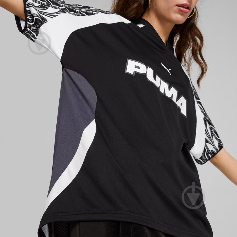 Футболка Puma FOOTBALL JERSEY 62841651 р.L черный - фото 7