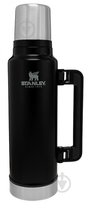 Термос Stanley Legendary Classic Matte Black 1.4 л - фото 1