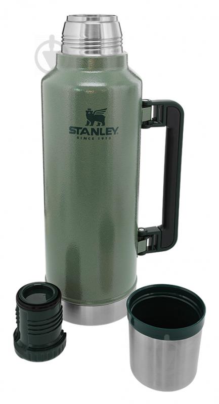 Термос Stanley Legendary Classic Hammertone Green 1.9 л - фото 2