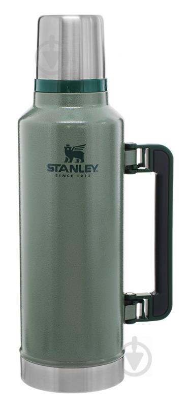 Термос Stanley Legendary Classic Hammertone Green 1.9 л - фото 1