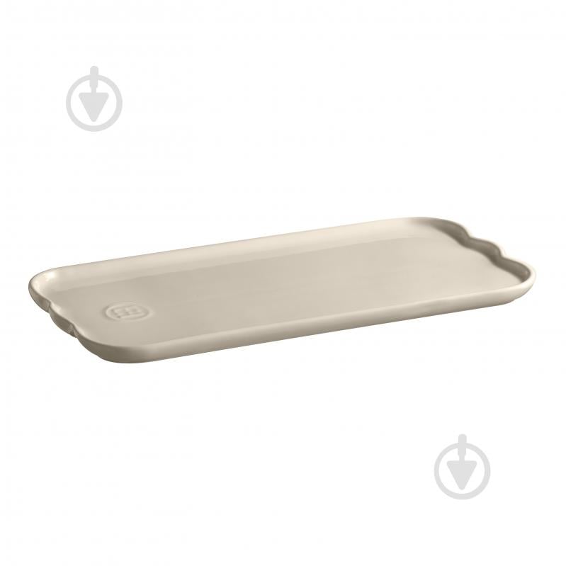 Блюдо Emile Henry Tableware 31,5х15х2 см бежевое (028853) - фото 1 Блюдо Emile Henry Tableware 31,5х15х2 см бежевое (028853) - фото 1