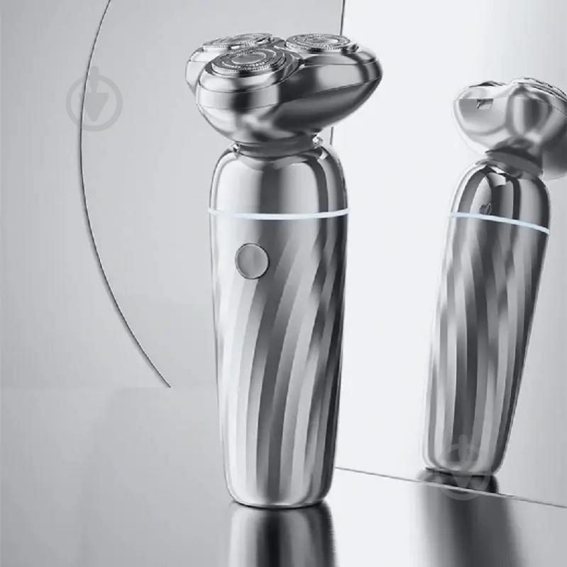 Электробритва ENCHEN Rotary Shaver X7 Silver (XENCX7) - фото 5