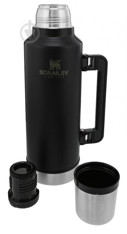 Термос Stanley Legendary Classic Matte Black 1.9 л - фото 2