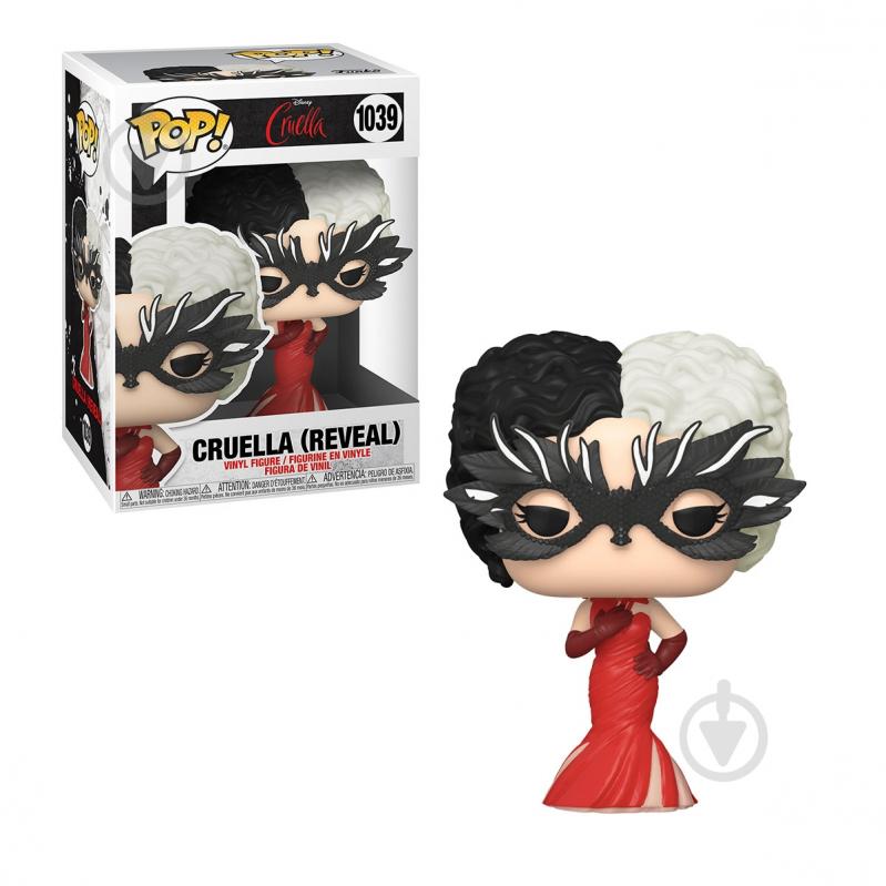 Фігурка Funko POP! Круелла (викриття) 54467 - фото 2 Фігурка Funko POP! Круелла (викриття) 54467 - фото 2