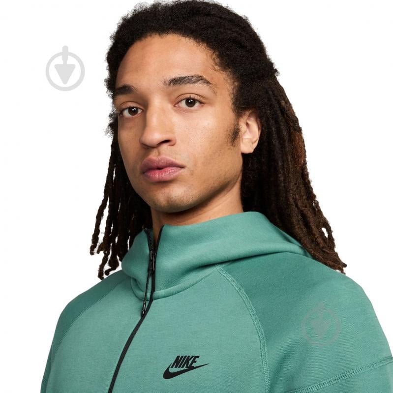 Джемпер Nike NK TCH FLC FZ R HOODIE FB7921-361 р.L зелений - фото 3