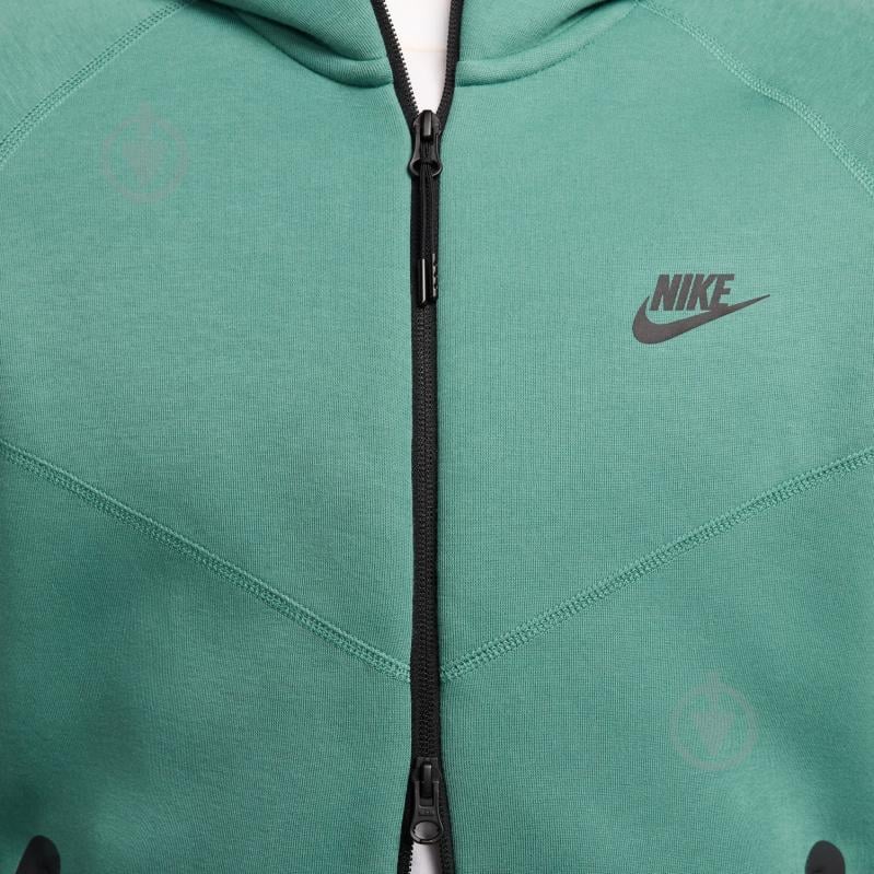 Джемпер Nike NK TCH FLC FZ R HOODIE FB7921-361 р.L зеленый - фото 5