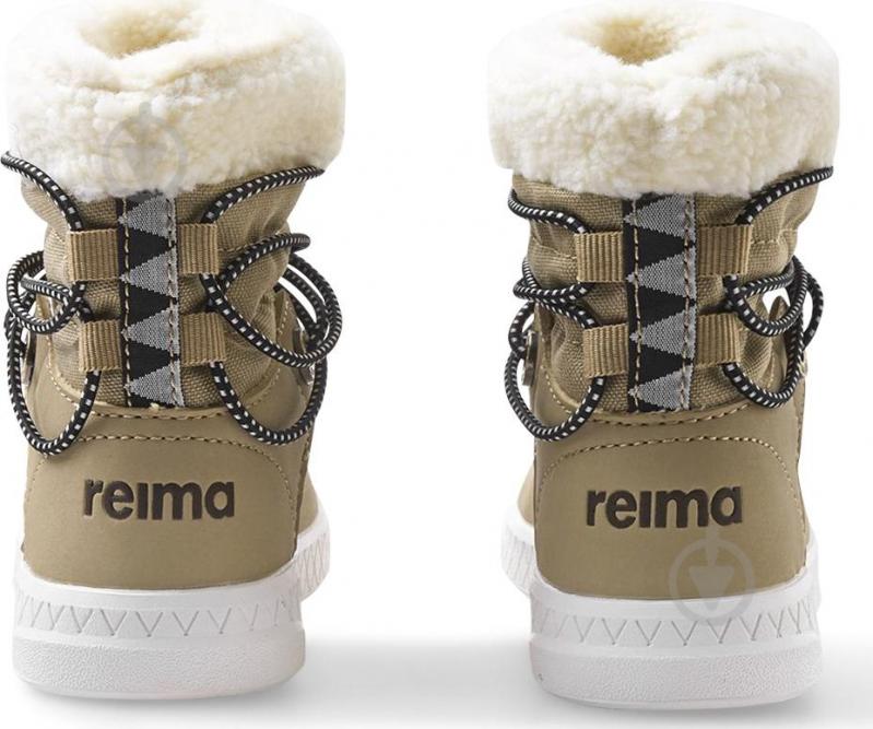 Чоботи зимові для дівчаток Reima Lumipallo Toddler розмір 29 Beige - фото 5